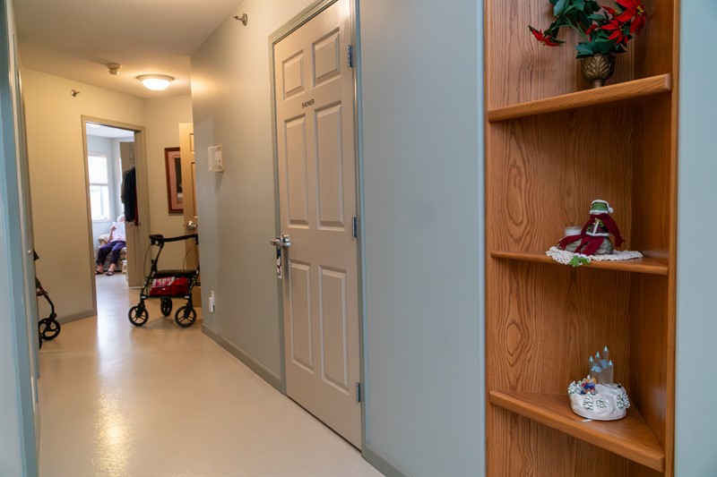 Home like hallway in Borden Care Home