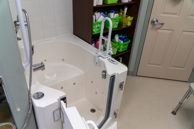 Personal Jacuzzi at Borden Care Home