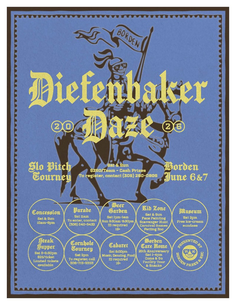 Diefenbaker_Daze_Poster_2026